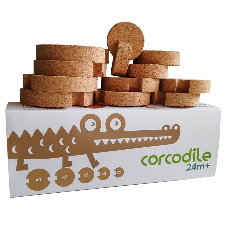 Natural Cork Toys for Toddlers / Eco Toys for Kids Etsy