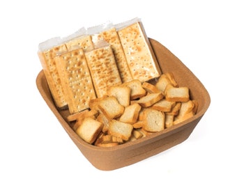 Large Cork Party Snack and Appetizer Bowl