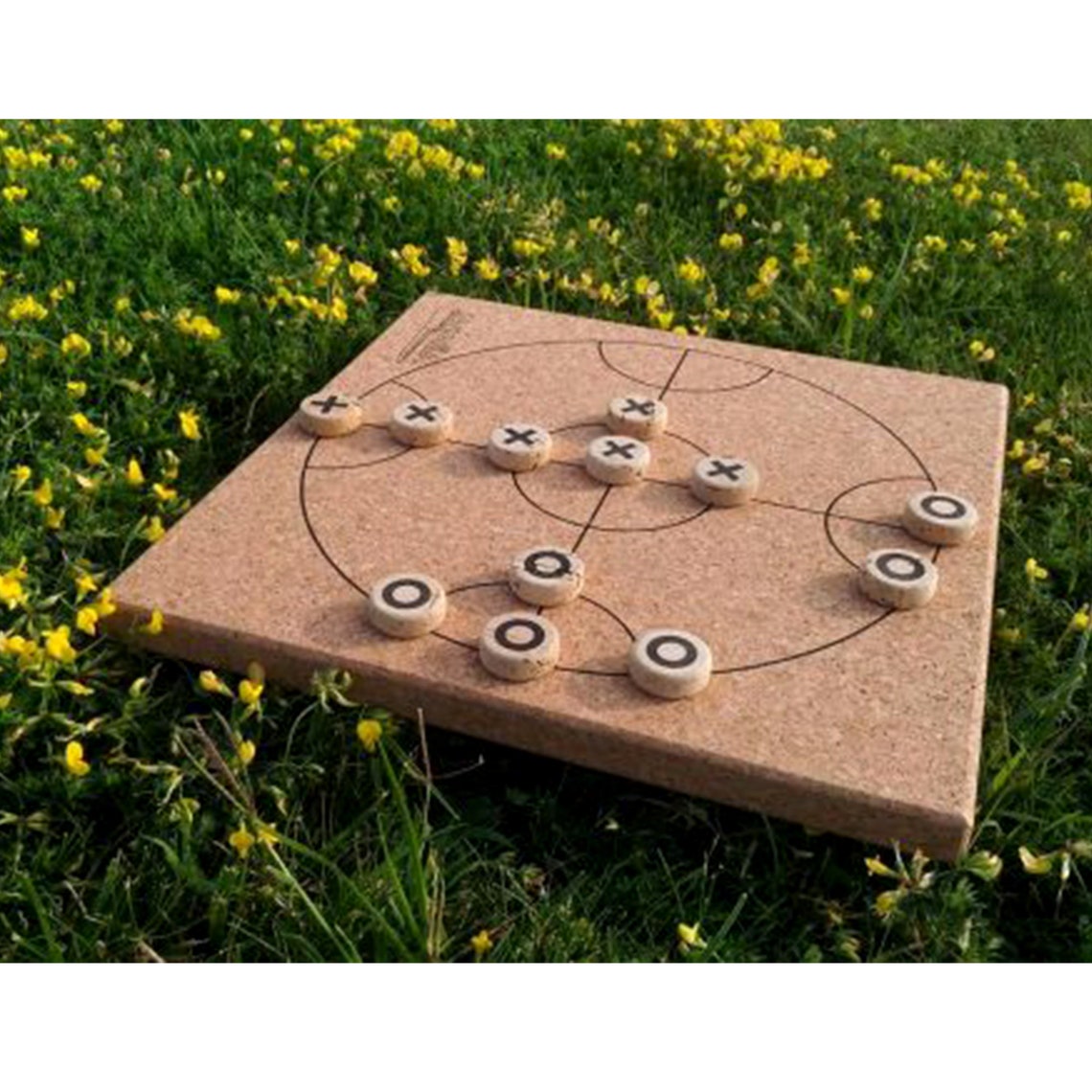 Board Cork Game 5 In1 Natural Cork Board Games For Kids And Etsy Canada