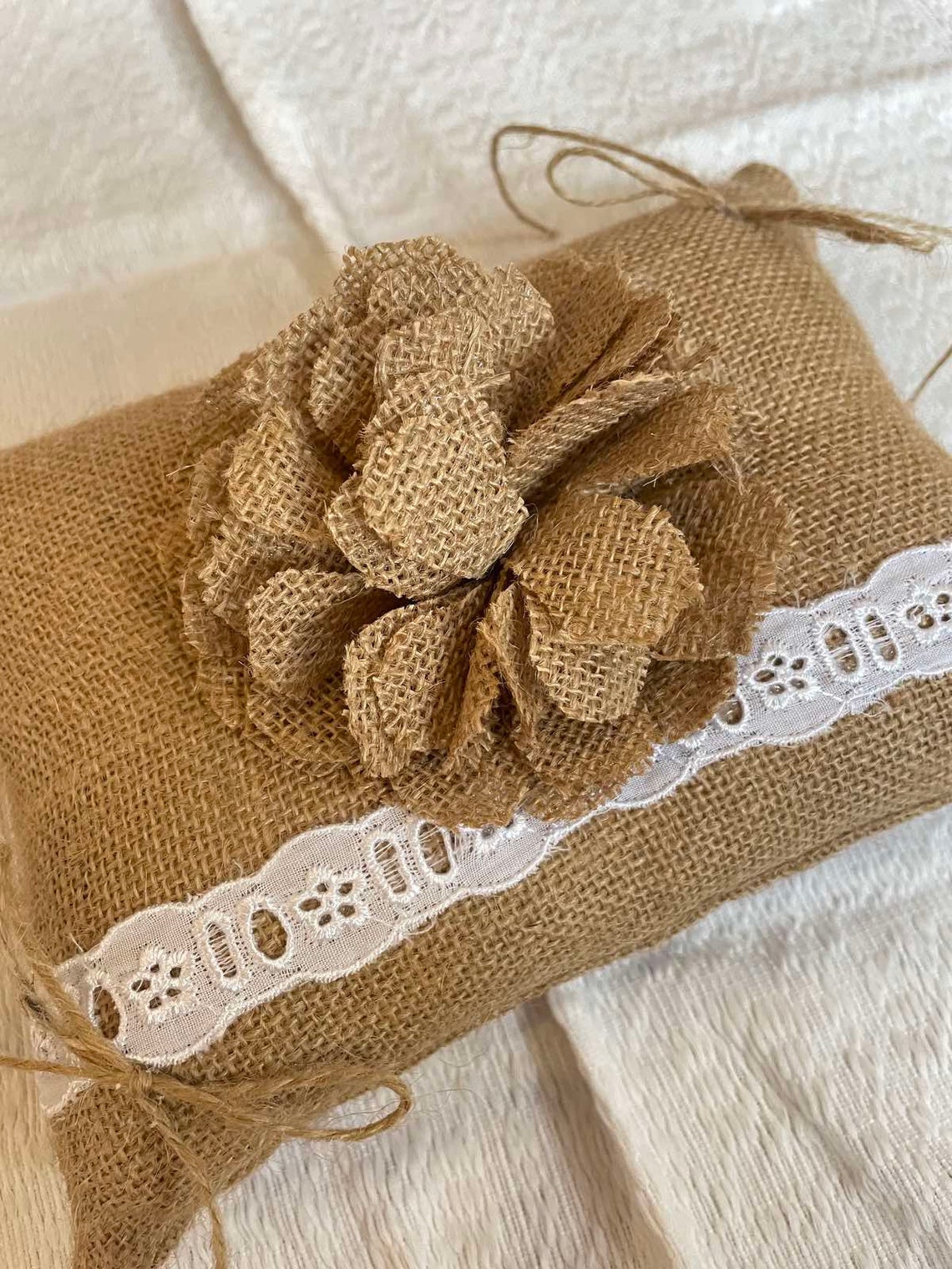 Wedding Pillow Set Ring Bearer Pillow with Arrhae Pillow Etsy.de