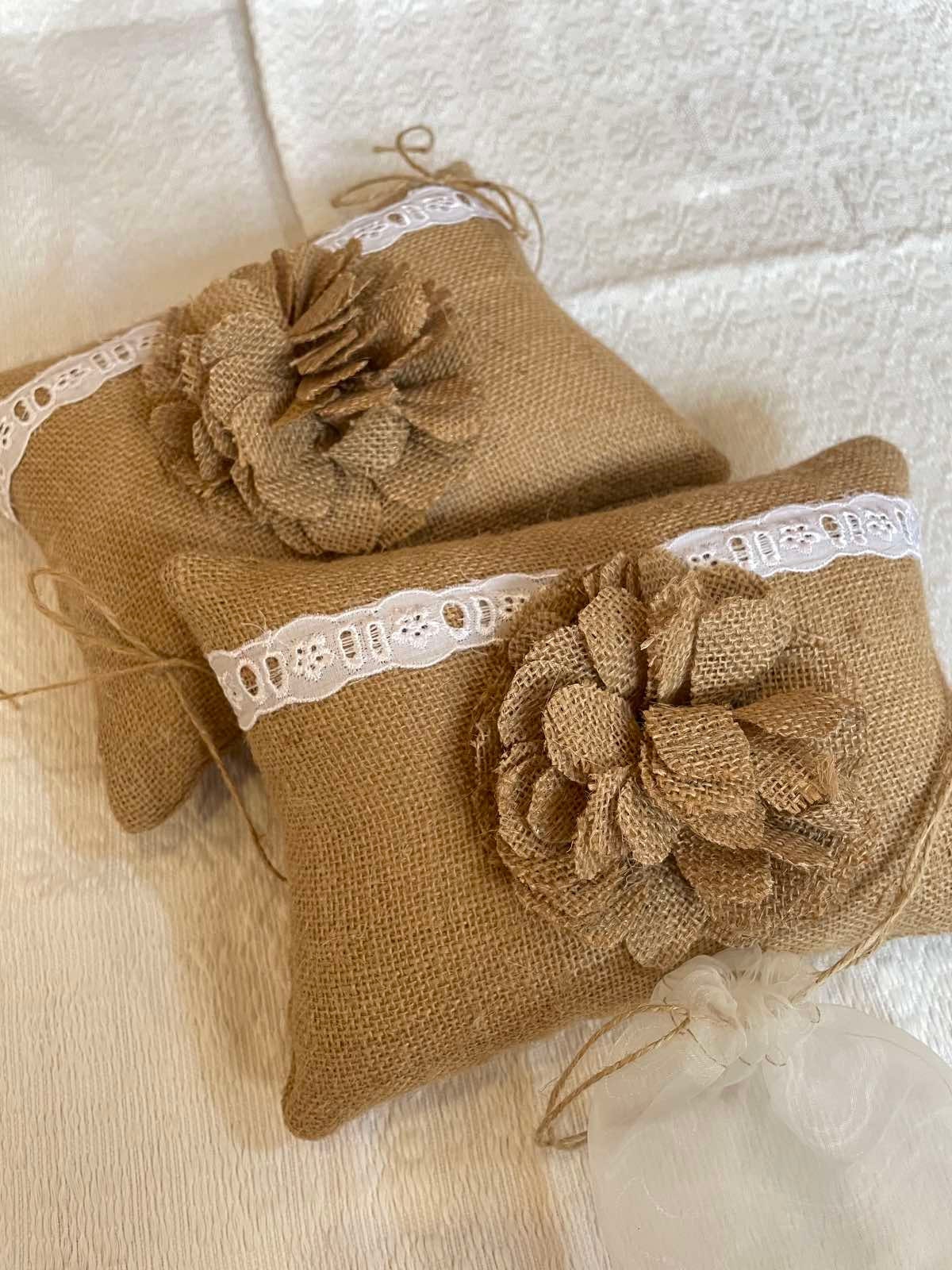 Wedding Pillow Set Ring Bearer Pillow with Arrhae Pillow Etsy.de