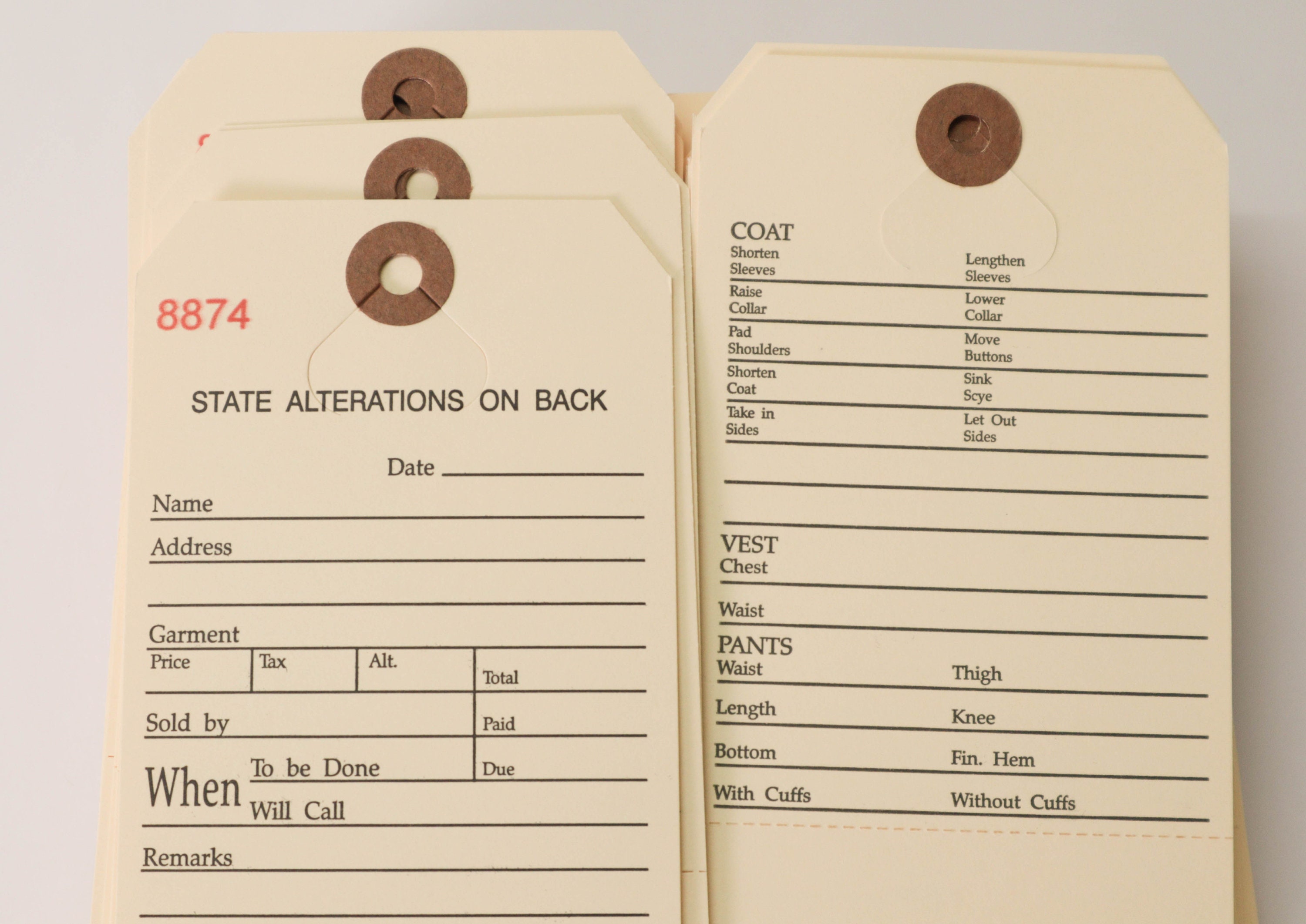 30 State Alteration Tags Print on Front &amp; Back Ephemera - Etsy Australia