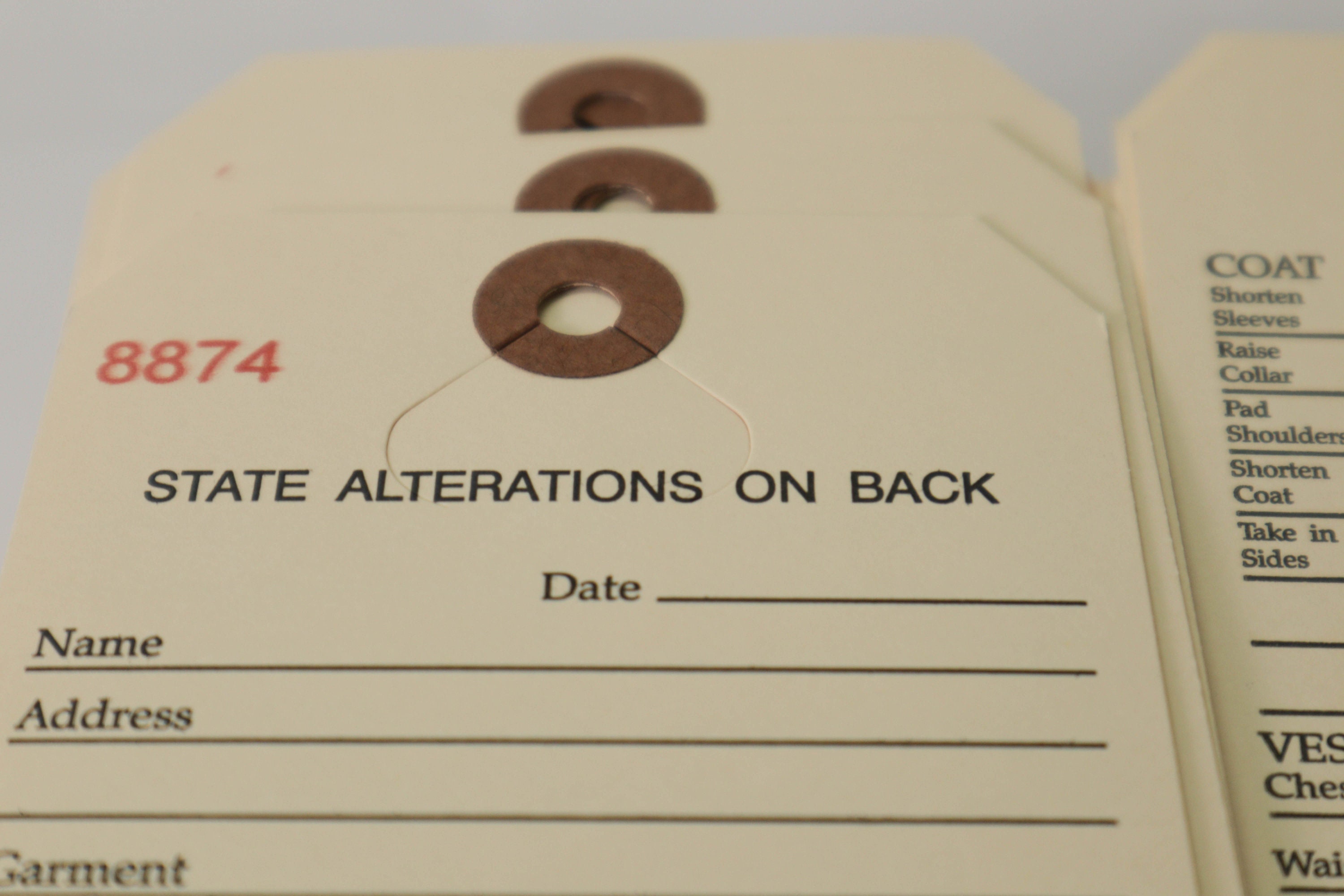 30 State Alteration Tags Print on Front &amp; Back Ephemera - Etsy Australia