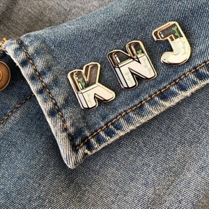 Alfinetes transparentes KNJ (conjunto de 3)