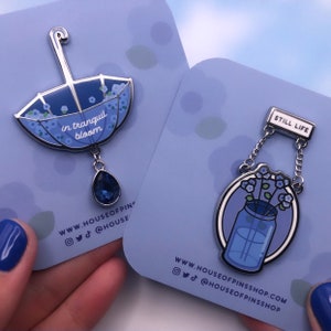 Indigo Pins
