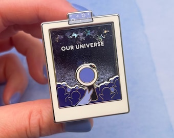 Concert Confetti Interactive Pin