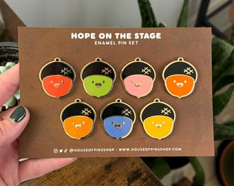 BTS J-HOPE Acorn Keyring Charm – Official HOPE ON THE STAGE K-Pop Memorabilia – Made In Korea