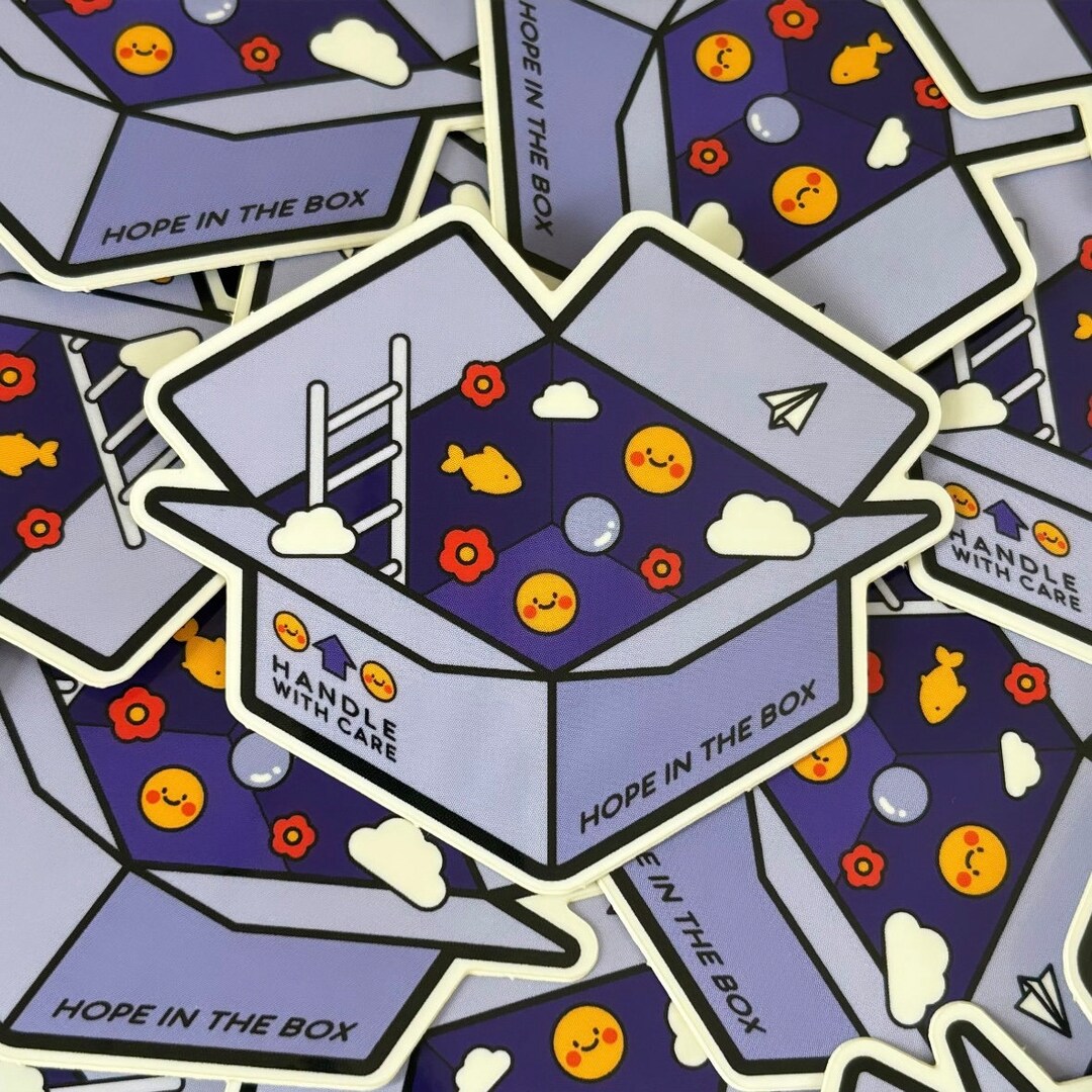 Sticker Hopefully Hope Stickers - Etsy