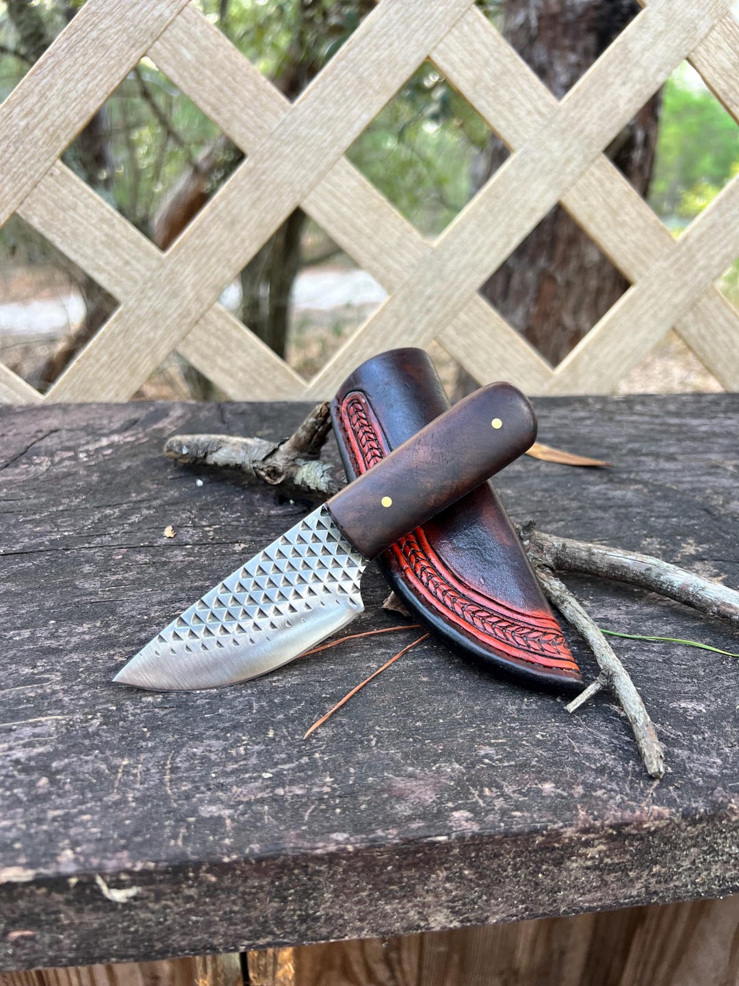 Teardrop Rasp Drop Point Rasp Knife - Etsy