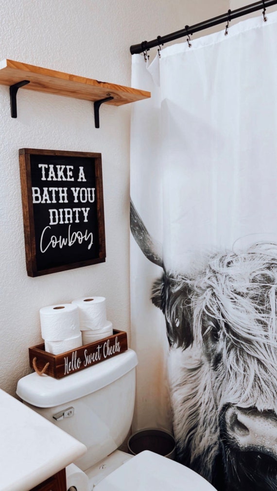 Western Sign, Western Bathroom Sign, Take a Bath You Dirty Cowboy, Take a  Bath You Dirty Cowgirl, Western Decor - Etsy