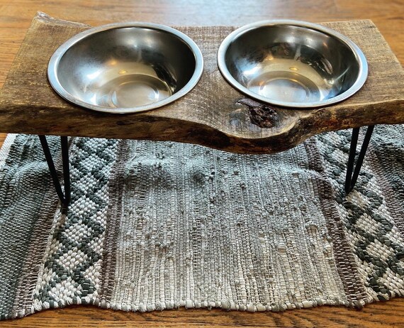 A DIYHairpinLegs Build: Raised Dog Bowl Stand