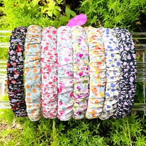 Thin Headbands for Women, Skinny Headbands, Flower Girl Headbands