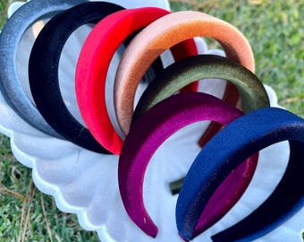 Wide Padded Headbands for Women