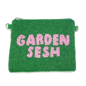 Garden Sesh Pouch, 420 Coin Purse, Gardening Accessories