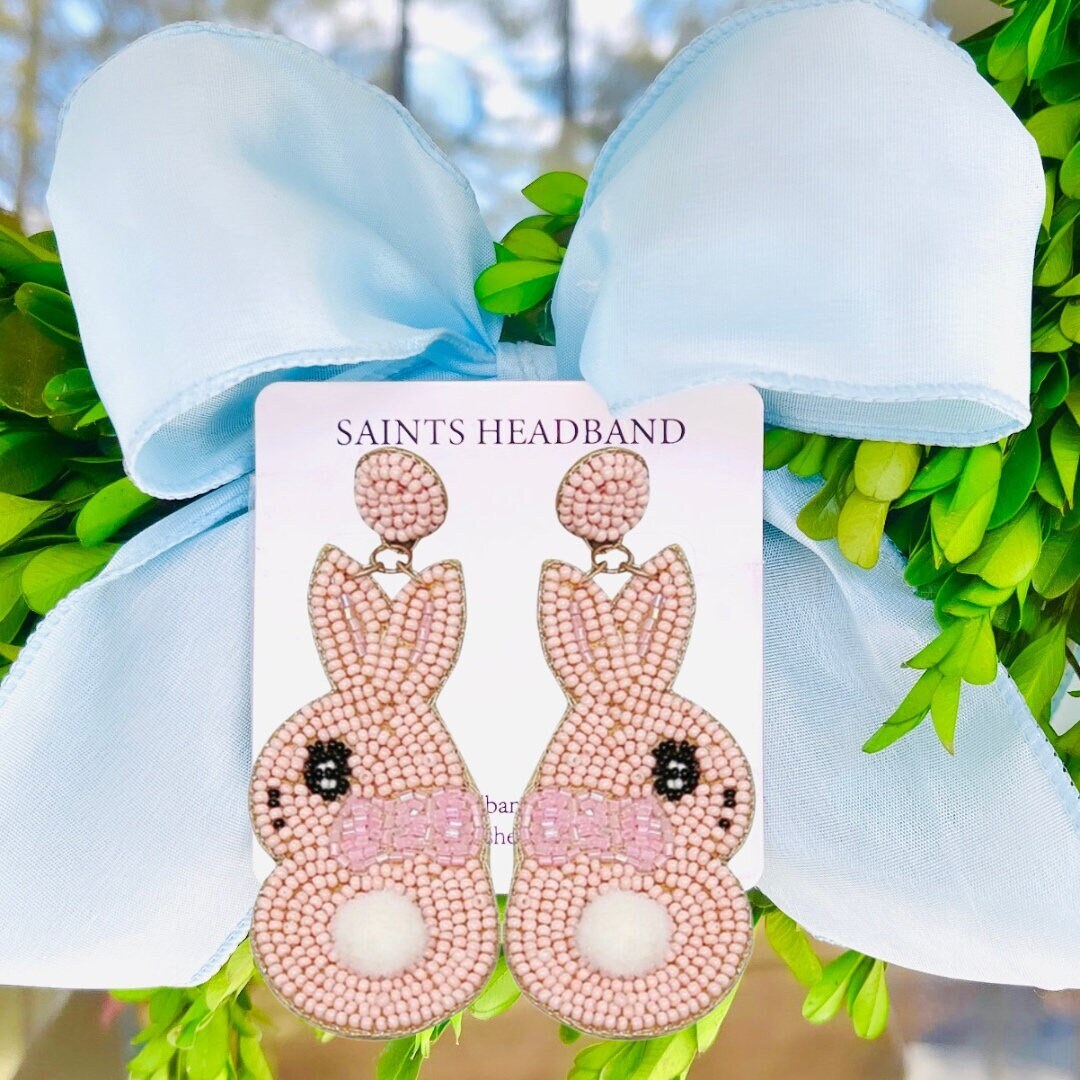 Beaded Easter Earrings Unique Earrings Women Easter Jewelry Easter