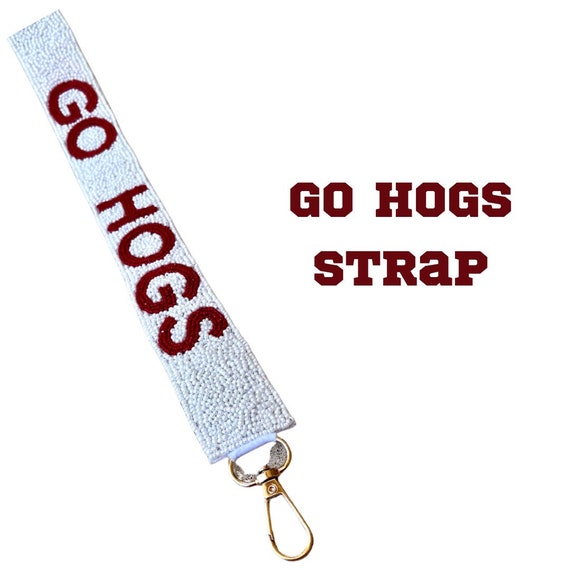 Woo Pig Beaded Purse Strap