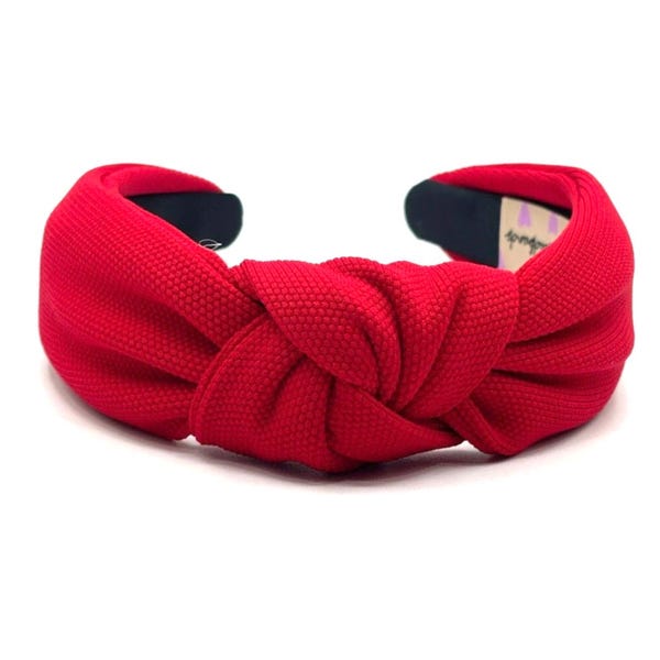 PUCKER UP HEADBAND - RED