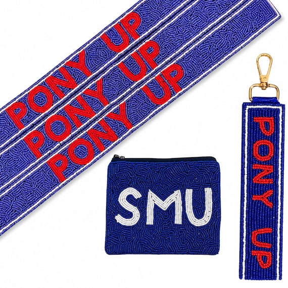 Beaded Purse Strap, Clear Stadium Bag, Beaded Coin Purse, Gameday Accessories
