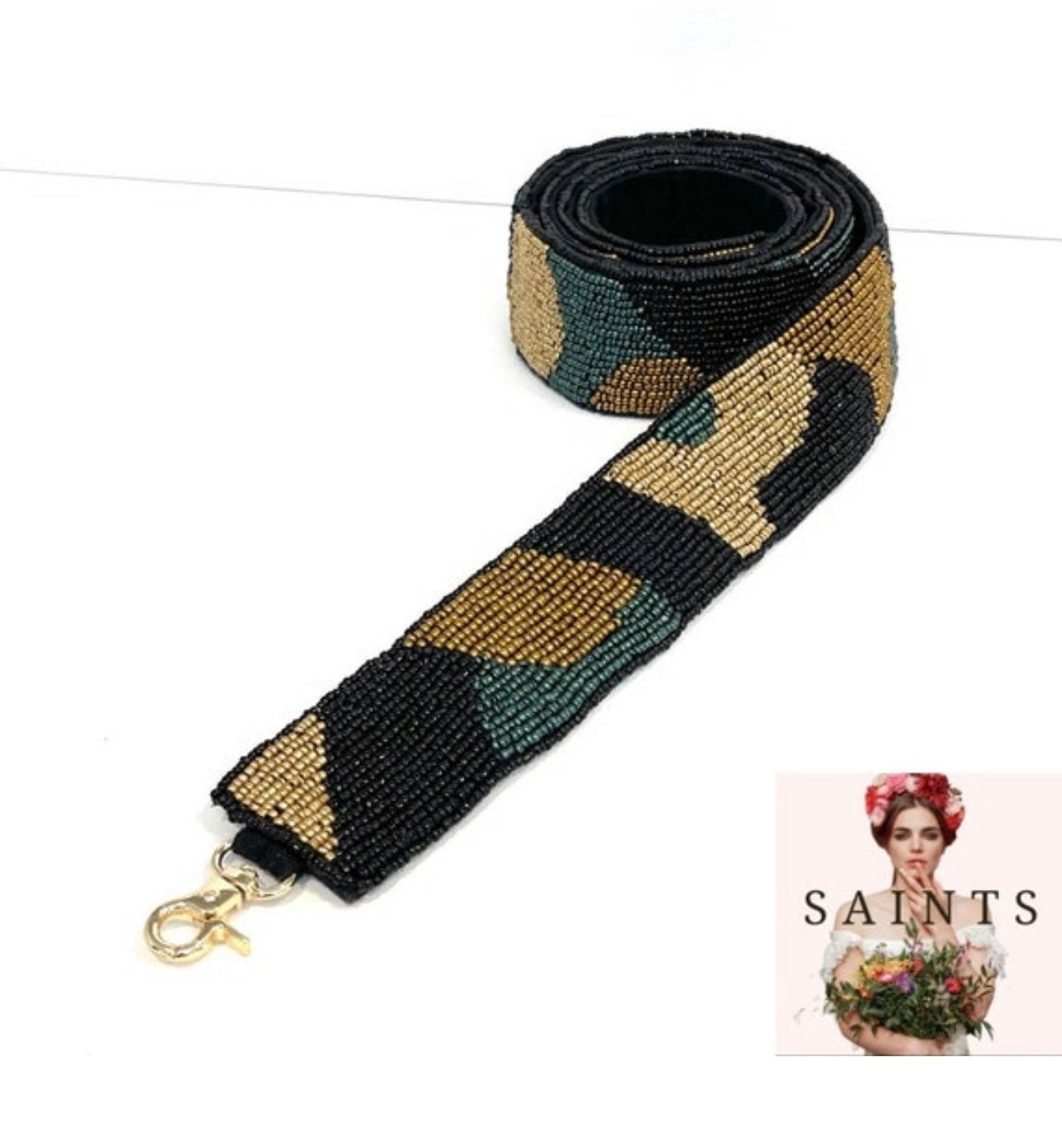 Replacement Purse Straps Beaded Leather - Sambboho