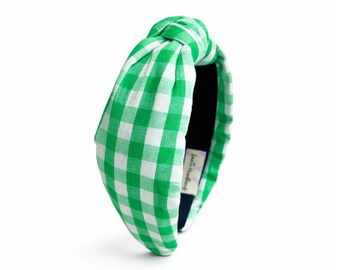 Green Knotted Headband St Patrick's Day Accessories