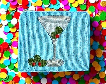 Bolso Martini con cuentas, monedero, accesorio para vacaciones