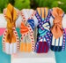 Headbands Women, Embroidery Knotted Headbands for Girls, Mexico Print Headband, BOHO Headband, Teacher Headband, Cute Hair Accessories