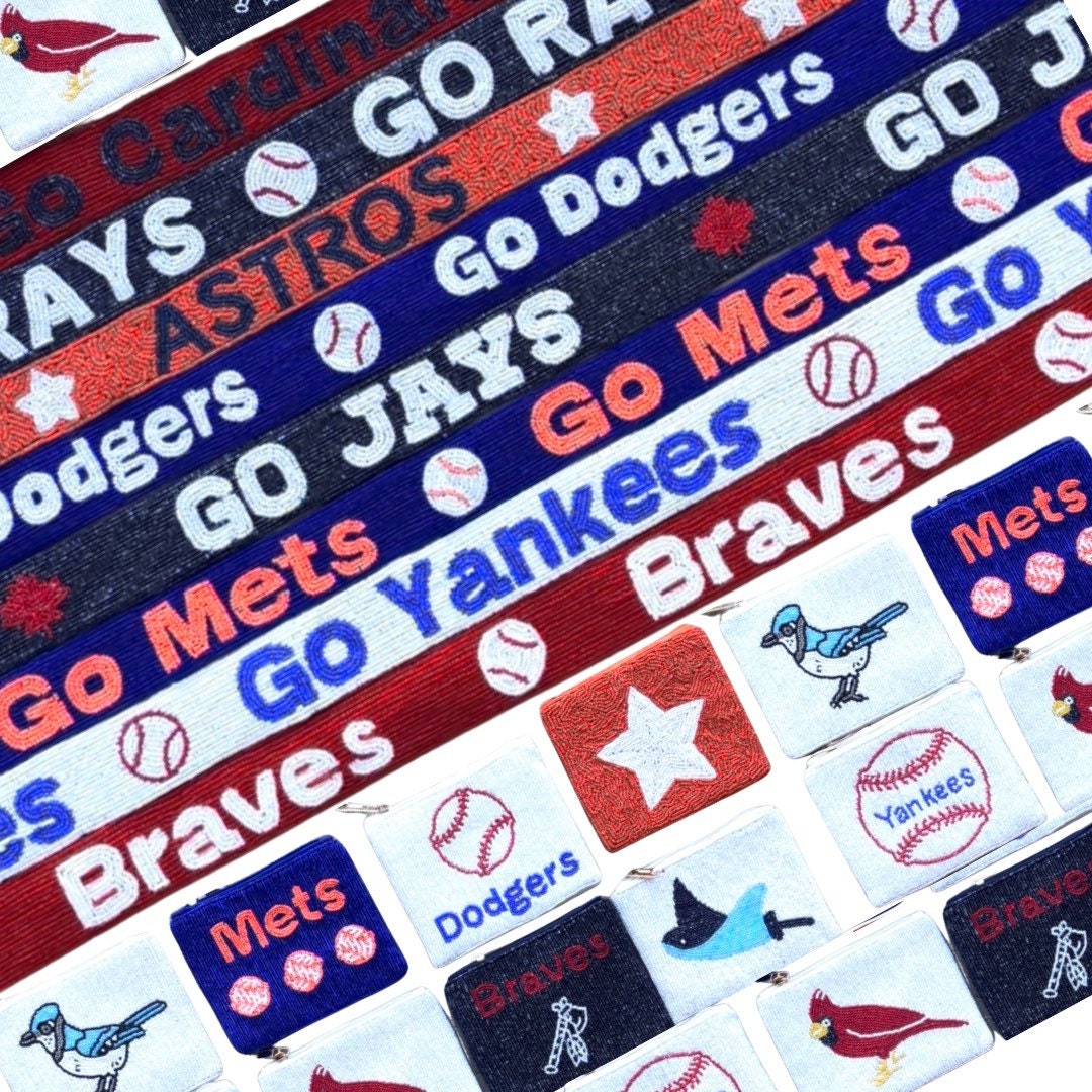 Baseball Purse Strap Baseball Coin Purse Bag Strap, Crossbody Strap for