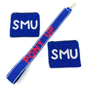 Pony Up Beaded Bag Strap Beaded Coin Purse GameDay Accessories