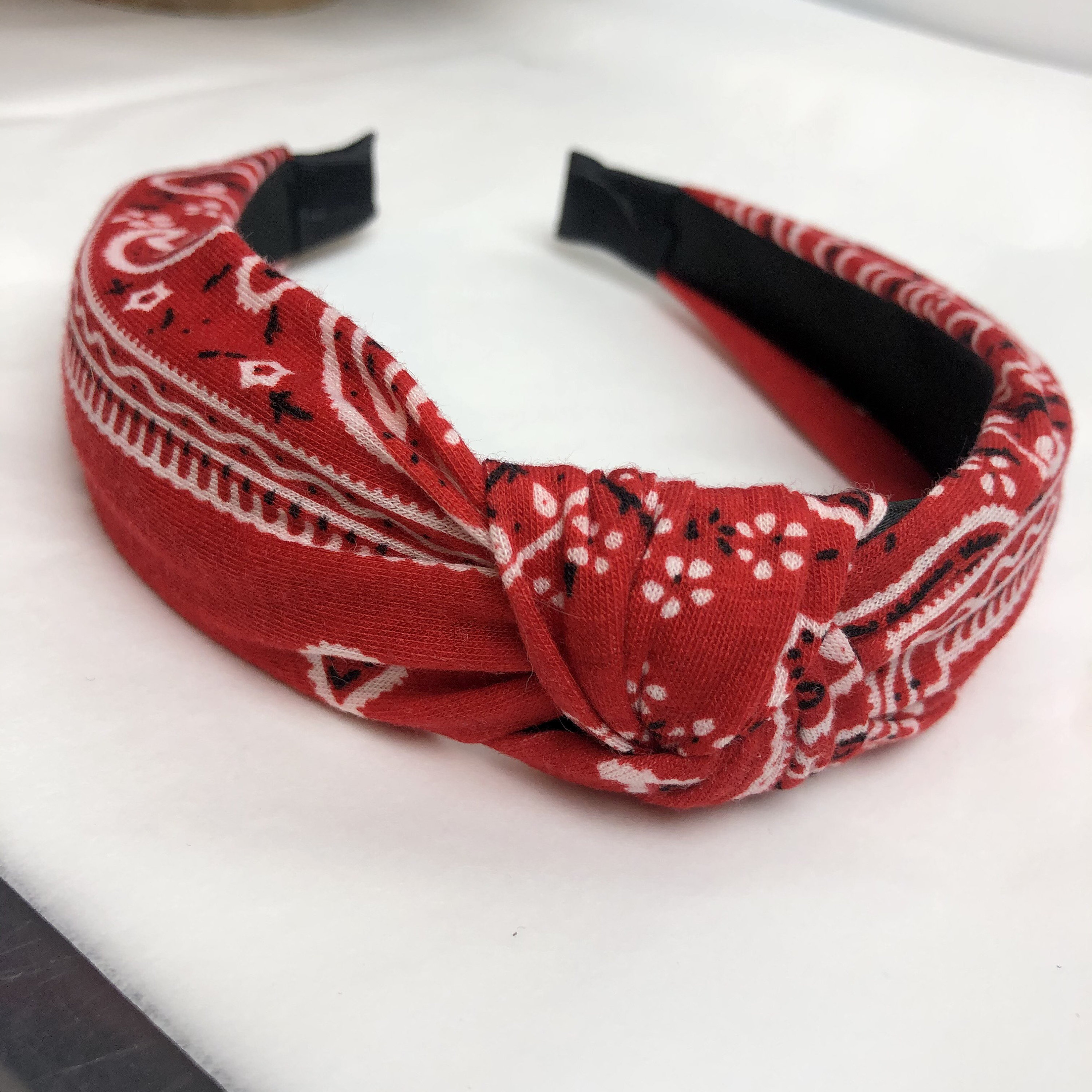 Paisley Bandana Knot Headbands for Women and Girls Hair Etsy