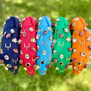 Football Gameday Headbands for Women and Girls