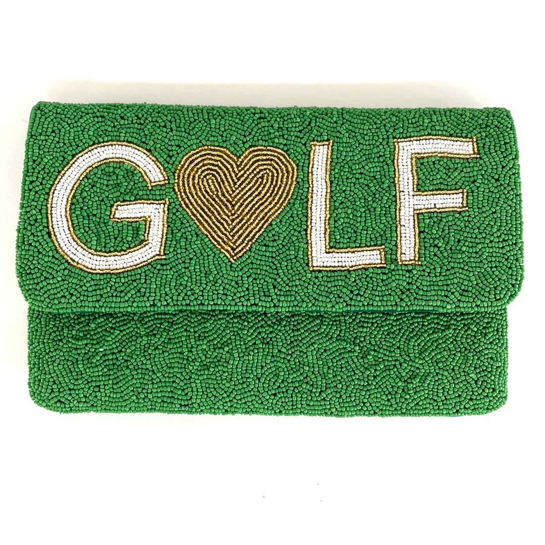 GOLF Clutch Purse PGA Golf Gifts for Women and Girls Green Etsy