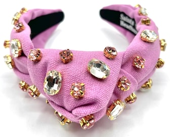 Jeweled Headbands for Women, Purple Headband for Girls, Custom Headbands, Preppy Headbands, Best Seller