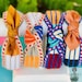 Headbands Women, Embroidery Knotted Headbands for Girls, Mexico Print Headband, BOHO Headband, Teacher Headband, Cute Hair Accessories 