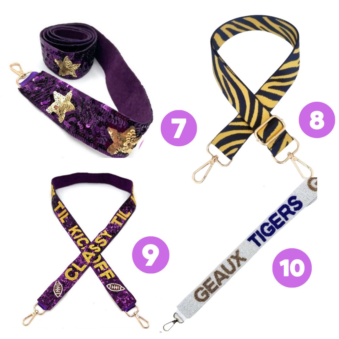 Purchase Wholesale lsu beaded purse strap. Free Returns & Net 60