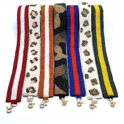 Gameday Purse Strap Game Day Beaded Purse Strap Etsy
