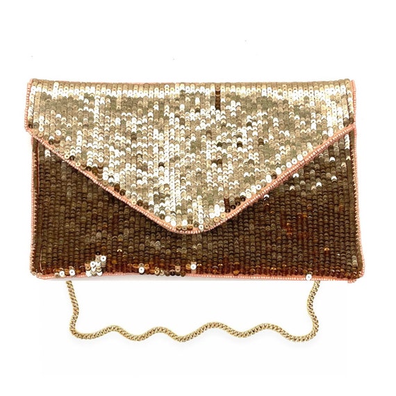 Buy Women Girls Sequin Crossbody Purse Shoulder Bag Rainbow Reversible Pouch  Chains at Amazon.in