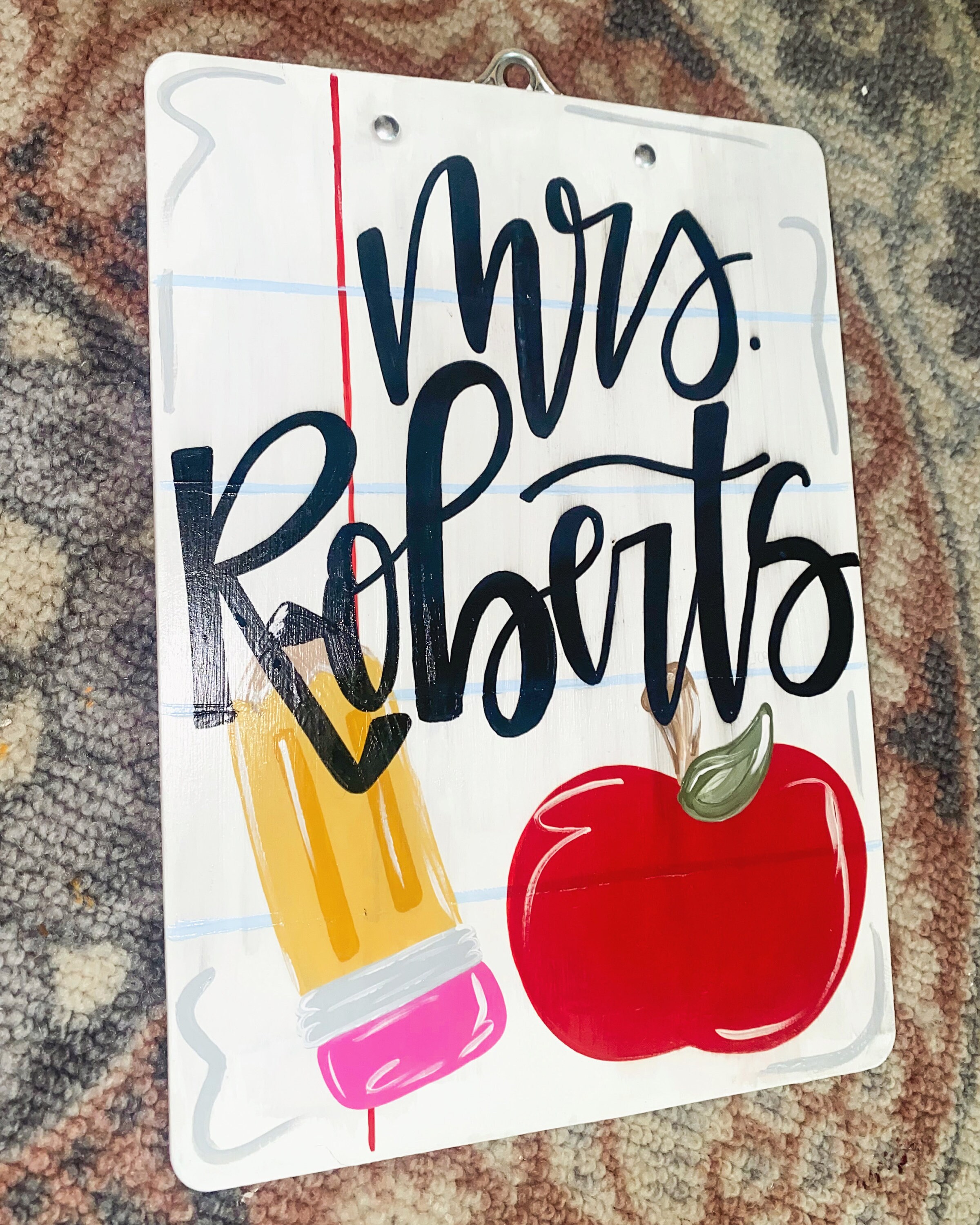 Custom Made Clipboard Personalized Clipboard Etsy