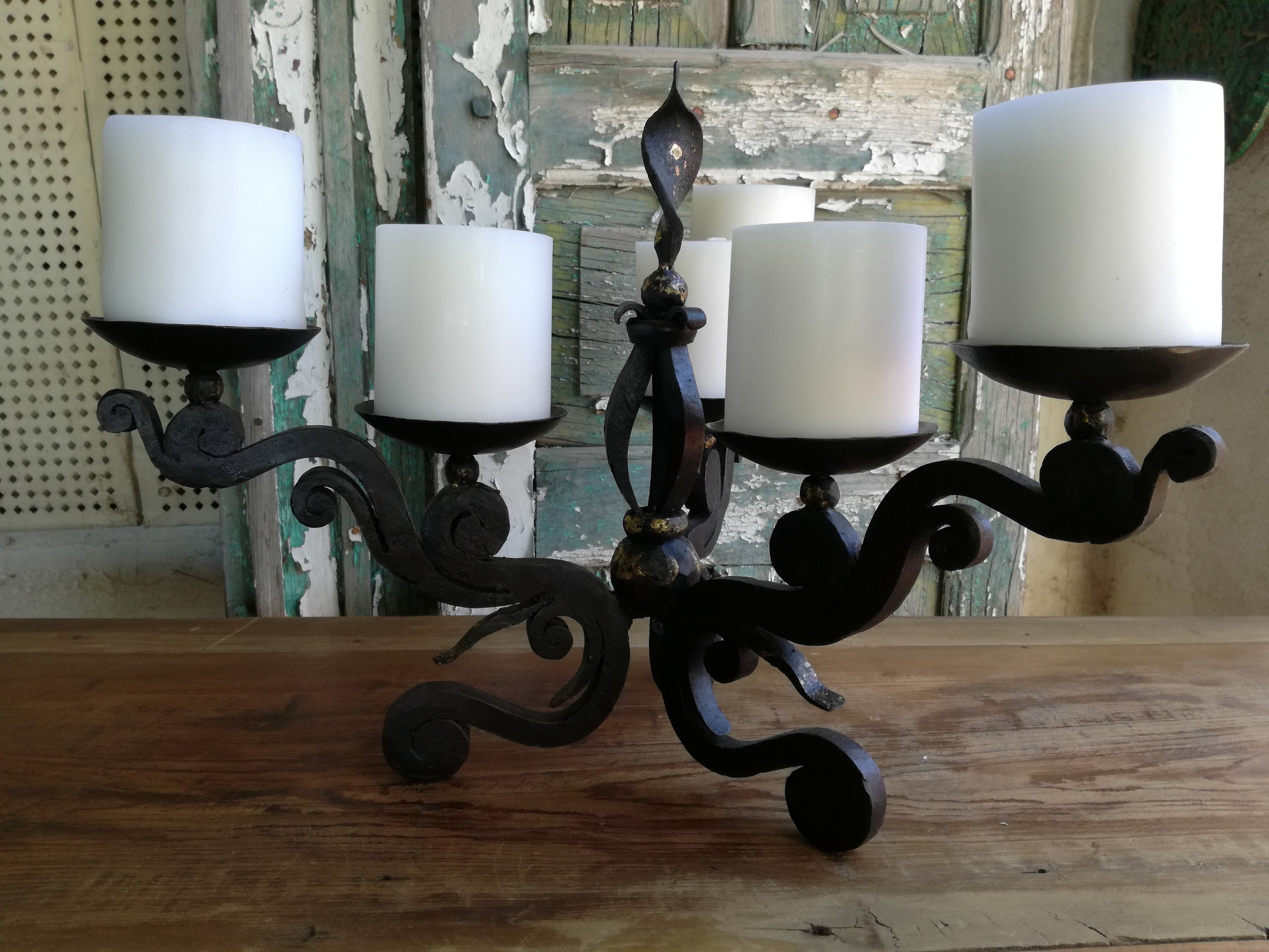 Table Top Candle Holder. Etsy