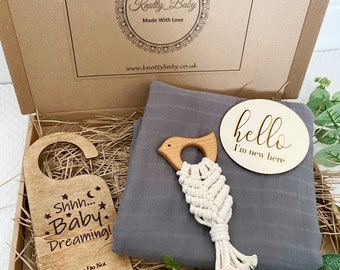 Le coffret cadeau pour bébé « noix »