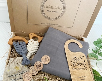 Le coffret cadeau bébé « bouleau », panier bébé, boîte bébé, nouveau parent, cadeau de shower de bébé, cadeau bébé, bébé, cadeau nouveau-né, cadeau nouvelle maman, nouveau bébé