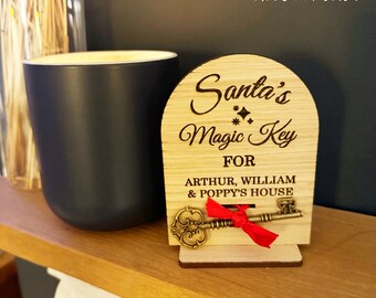 Santa's Magic Key - Christmas Eve Box Filler | Festive Tradition For Kids