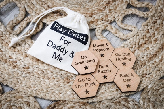 Daddy’s / mummy’s Very Special mini Play Date Disc Bag, Fathers Day Gift, Mens gift, Keepsake, personalised gift for him, dad gifts, daddy