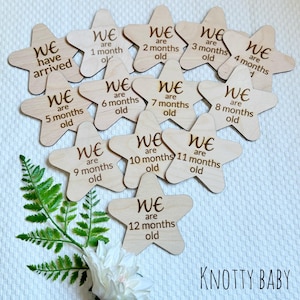 Disques jumelles / triplés / multipaires, accessoires photo, carte photo, cadeau pour bébé, accessoire jalon en bois, photographie de bébé, photographie de jumeaux