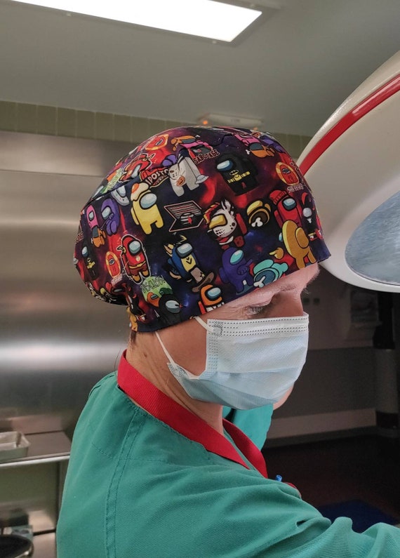 Surgical Hat Among Us Doctor Cap 