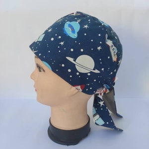 Doraemon scrub cap, Galaxy scrub cap, Doraemon surgery cap, nurse cap