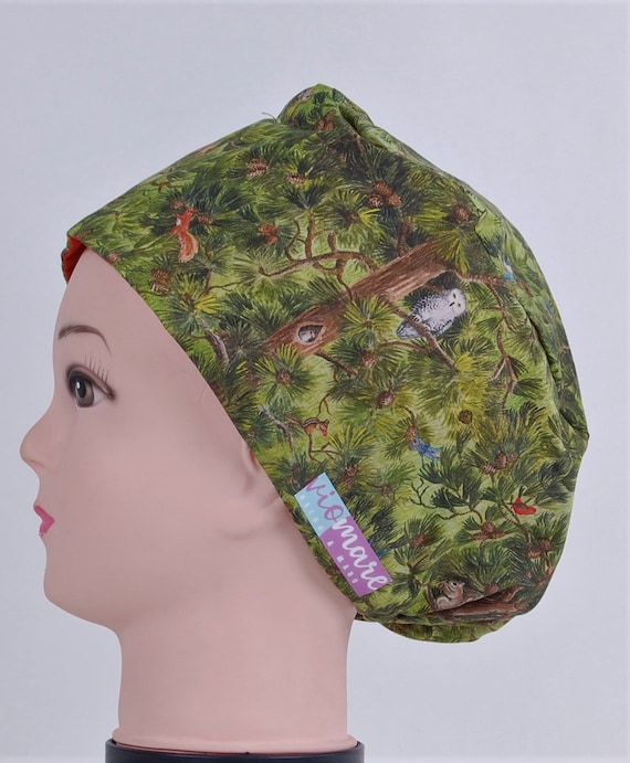 Forest Scrub Cap Nature Scrub Cap 