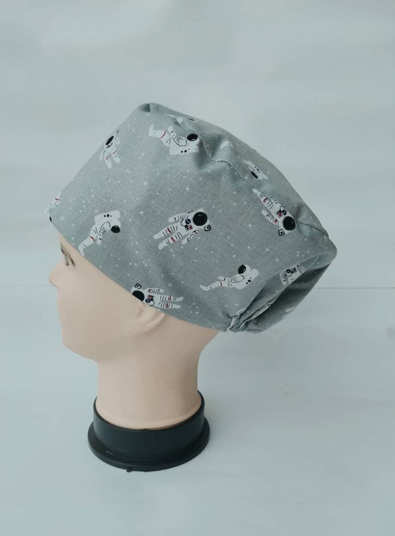 Gorro de quirofano de astronautas, gorro de astronautas