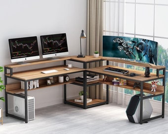 Corner Desk Etsy
