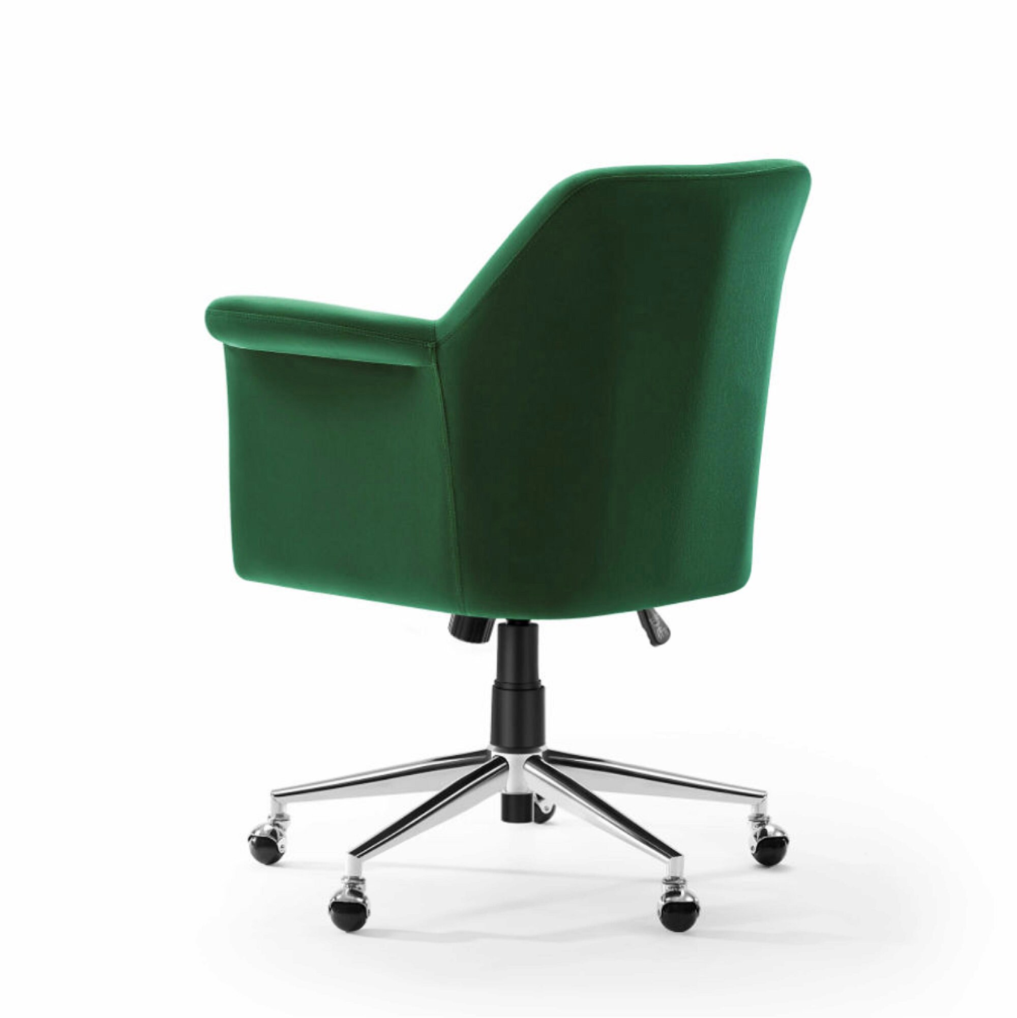 Modern Velvet Desk Chair Tufted Velvet Fabric Computer Chair Etsy