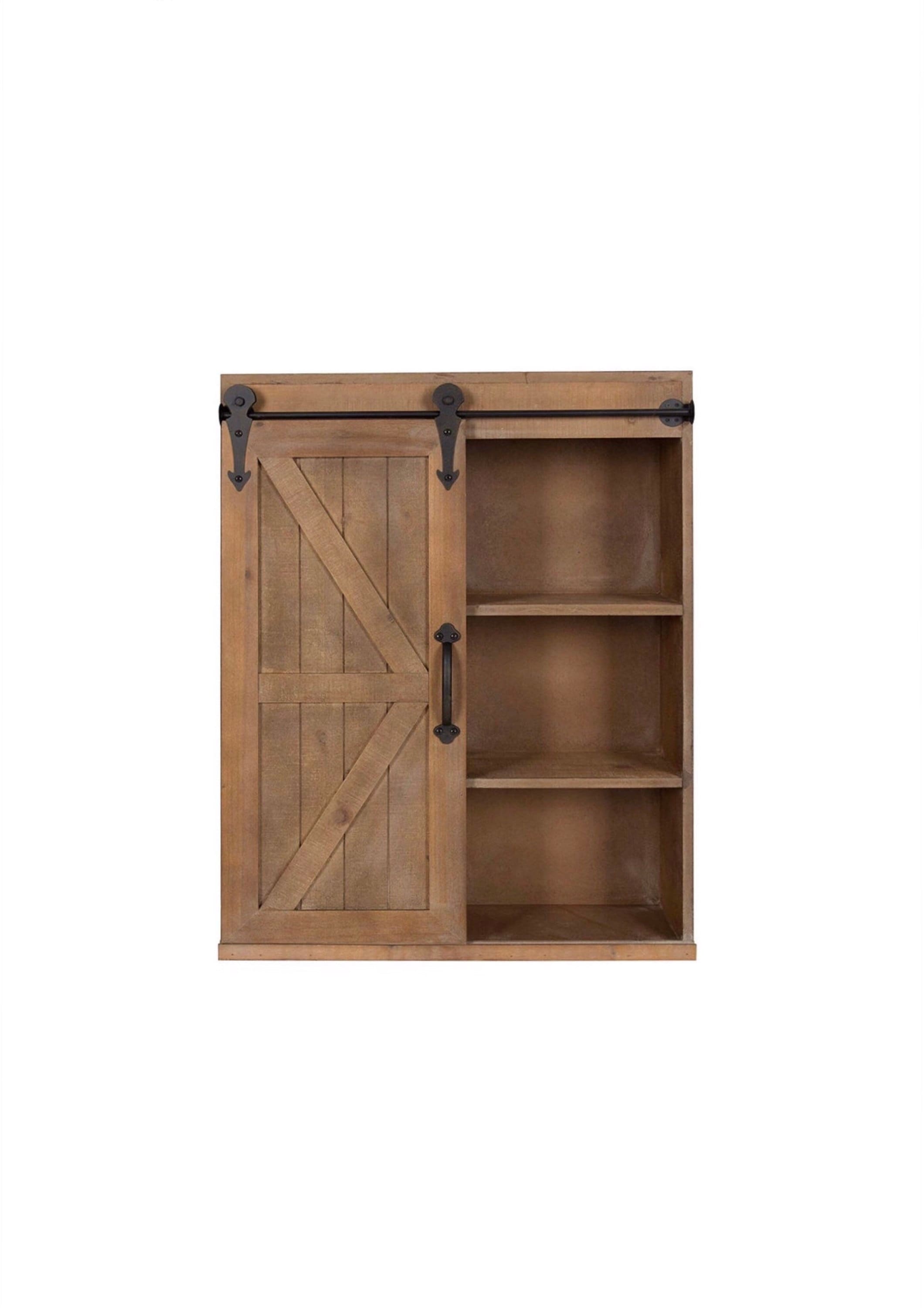 Vintage Farmhouse Wood Wall Storage with Etsy